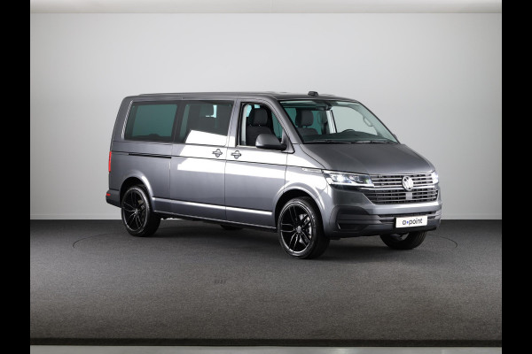 Volkswagen Transporter 2.0 TDI L2H1 32 DC Bulli 204PK DSG (Automaat) | Luxe Caravelle uitvoering | 2 schuifdeuren | Digitale cockpit | 20 "LM velgen | Automatische airco |