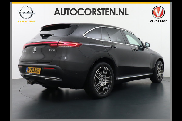 Mercedes-Benz EQC 400 4MATIC 80kWh 408pk 706Nm Leder Burmester® Luchtvering-a High Matrix Led El.Klep 20"lmv Connect20 Park-Assist 360°Camera Navi Air-balance pakket Distronic-plus Verkeersbord detectie Uitparkeer waarschuwing Thermatik E-call Keyless GO-Comfort pack Rij-assistentiepakket Plus Pre-Safe-system Zwarte-hemel Zit-comf.pack  Priv.Glass Keyless Chroompakket  Orig.NLse auto! 1800kg trekvermogen! Model 2021