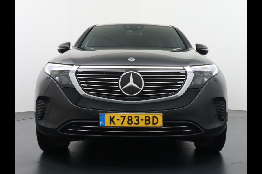 Mercedes-Benz EQC 400 4MATIC 80kWh 408pk 706Nm Leder Burmester® Luchtvering-a High Matrix Led El.Klep 20"lmv Connect20 Park-Assist 360°Camera Navi Air-balance pakket Distronic-plus Verkeersbord detectie Uitparkeer waarschuwing Thermatik E-call Keyless GO-Comfort pack Rij-assistentiepakket Plus Pre-Safe-system Zwarte-hemel Zit-comf.pack  Priv.Glass Keyless Chroompakket  Orig.NLse auto! 1800kg trekvermogen! Model 2021