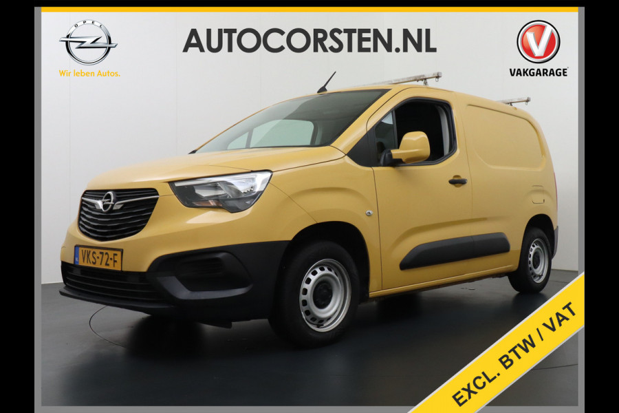 Opel Combo 1.5D L1H1 Edition 11x Op voorraad! 3-Persoons Airco Cruise Control Bluetooth Elektr.ramen Elektr.spiegels+Verwarmd Centr.Vergr+a Schuifdeur Betonplex vloer Lat om Lat betimmering