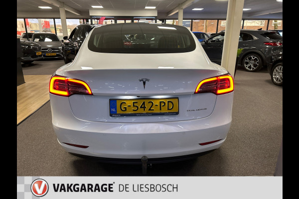 Tesla Model 3 Long Range AWD 75 kWh / 360 camera / stoel verwarming / trekhaak / panorama-dak / autopilot