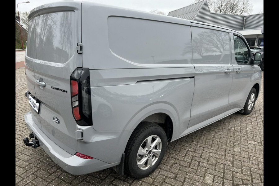 Ford Transit Custom 320 2.0 TDCI L2H1 Limited SCI 136 pk Automaat | Handmatige regeneratie roetfilter, Verwarmbare passagiersstoel (8-weg verstelbaar ) | Trekhaak  Navigatie systeem | AGM accu