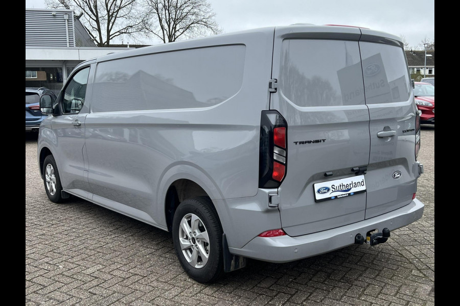 Ford Transit Custom 320 2.0 TDCI L2H1 Limited SCI 136 pk Automaat | Handmatige regeneratie roetfilter, Verwarmbare passagiersstoel (8-weg verstelbaar ) | Trekhaak  Navigatie systeem | AGM accu