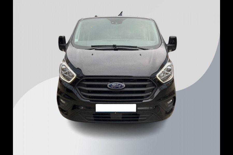 Ford Transit Custom 320 2.0 TDCI L2H1 Trend DC 170pk Automaat | Keurige auto! | Dubbele cabine | Adaptive cruise control | Dubbele Schuifdeur met ruiten | Navigatie | Camera | 6-persoons