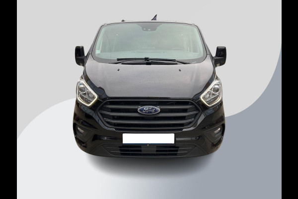 Ford Transit Custom 320 2.0 TDCI L2H1 Trend DC 170pk Automaat | Keurige auto! | Dubbele cabine | Adaptive cruise control | Dubbele Schuifdeur met ruiten | Navigatie | Camera | 6-persoons