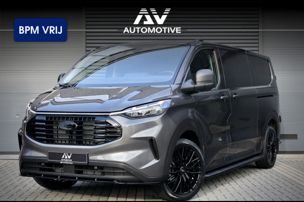 Ford Transit Custom 320 2.0 TDCI 170PK L2H1 AUT | ACC | Blind Spot | Camera | Lane Assist | Stoelverwarming | CarPlay | L+R Schuifdeur | Navigatie | Raptor Edition | Trekhaak | 3-Zitter