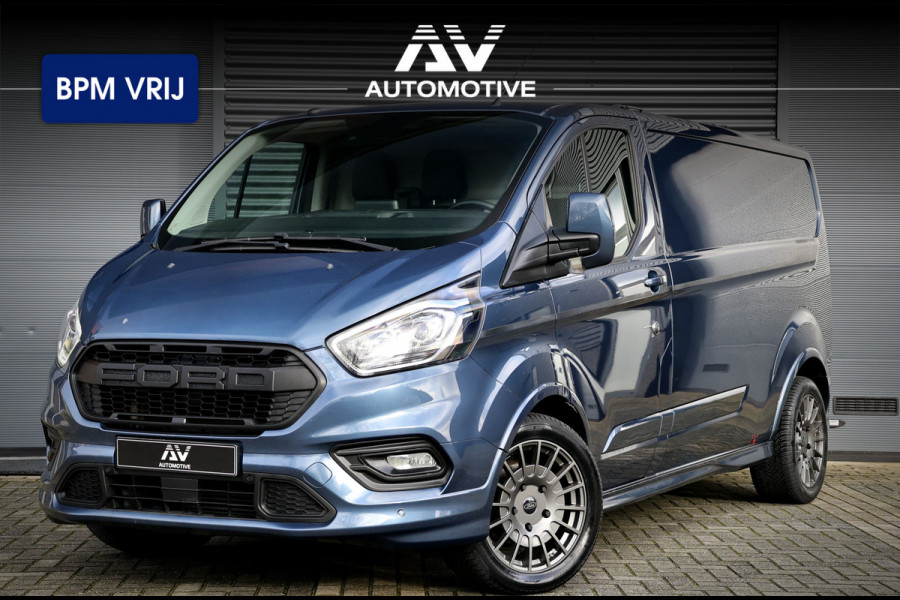 Ford Transit Custom 310 2.0 TDCI 170 PK AUT L2H1 Sport | BPM VRIJ | CarPlay | Navigatie | Camera | Stoelverwarming | Lederen bekleding | Trekhaak |  | LED | Dealer onderhouden | Nieuwe APK