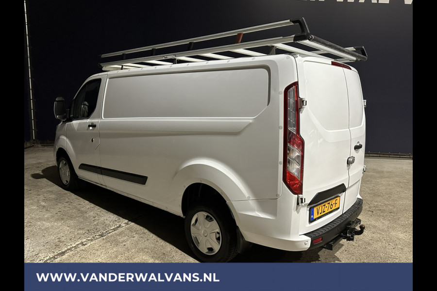 Ford Transit Custom 2.0 TDCI 130pk L2H1 Euro6 Airco | Navigatie | Camera | 2800kg Trekhaak Cruisecontrol, Apple Carplay, Android Auto, LED, Imperiaal, Parkeersensoren, Bijrijdersbank