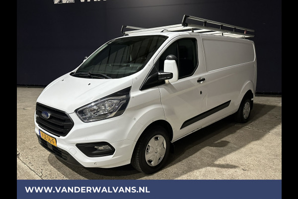 Ford Transit Custom 2.0 TDCI 130pk L2H1 Euro6 Airco | Navigatie | Camera | 2800kg Trekhaak Cruisecontrol, Apple Carplay, Android Auto, LED, Imperiaal, Parkeersensoren, Bijrijdersbank