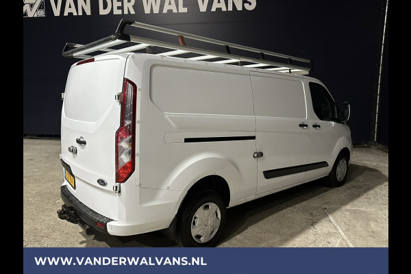 Ford Transit Custom 2.0 TDCI 130pk L2H1 Euro6 Airco | Navigatie | Camera | 2800kg Trekhaak Cruisecontrol, Apple Carplay, Android Auto, LED, Imperiaal, Parkeersensoren, Bijrijdersbank