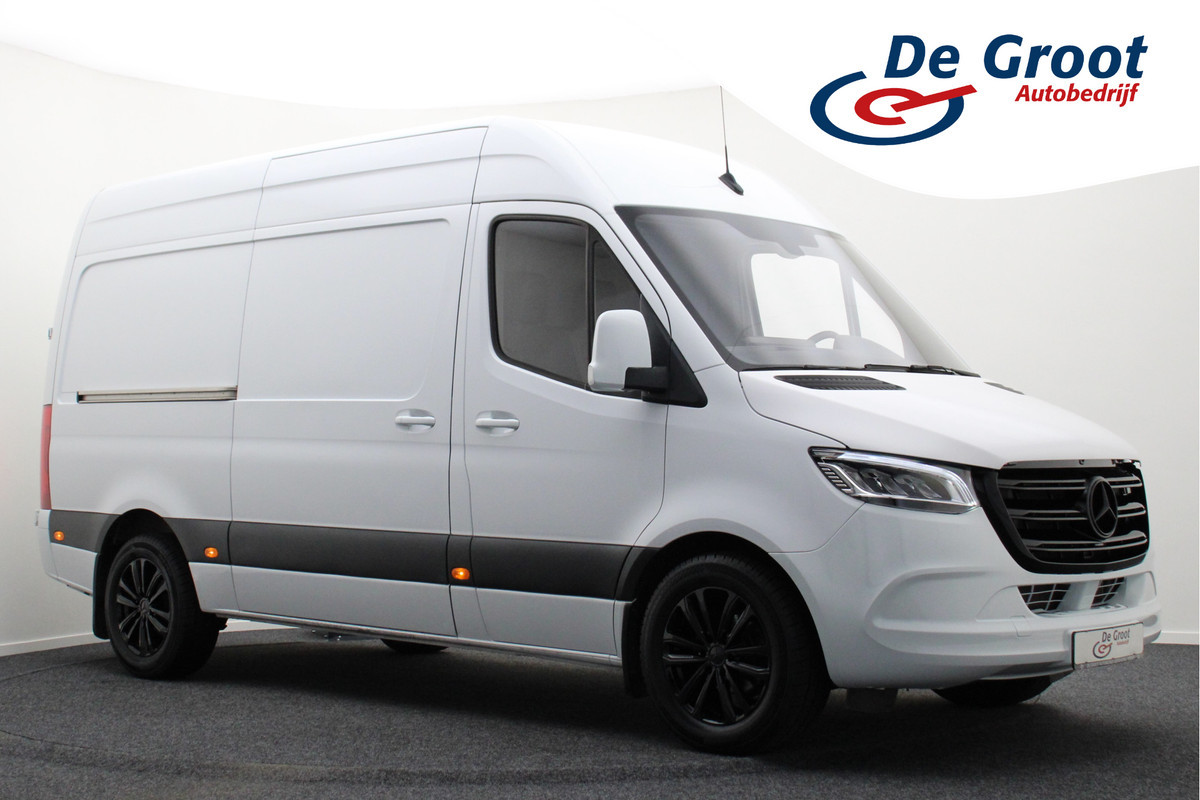 Mercedes-Benz Sprinter 317 1.9 CDI L2H2 Automaat LED, Camera, Cruise, Apple CarPlay, Airco, DAB, Standkachel, Trekhaak, 18''