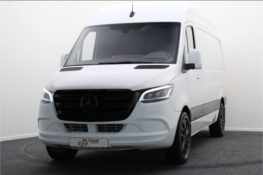 Mercedes-Benz Sprinter 317 1.9 CDI L2H2 Automaat LED, Camera, Cruise, Apple CarPlay, Airco, DAB, Standkachel, Trekhaak, 18''