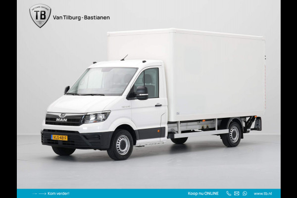 MAN TGE 35 2.0 TDI 140pk Bakwagen Airco Laadklep Bijrijdersbank Bluetooth