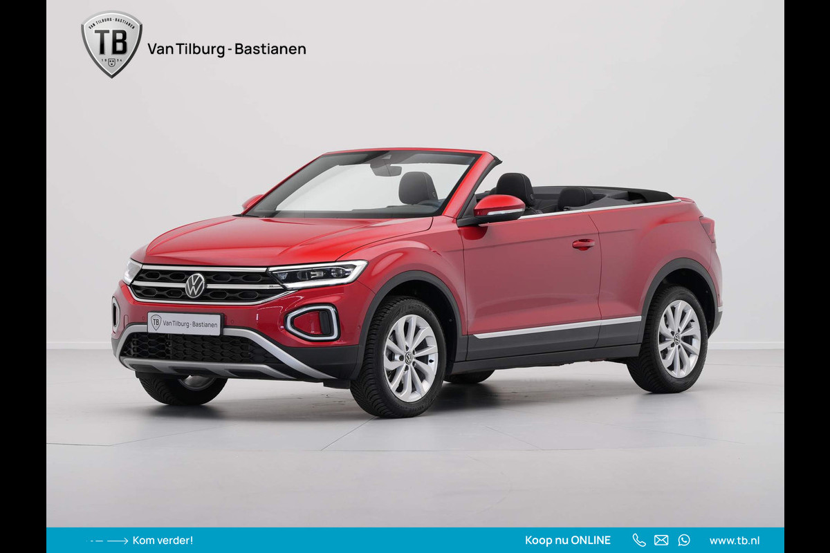 Volkswagen T-Roc Cabrio 1.0 TSI 110pk Style Navigatie Camera Stoelverwarming Virtual Cockpit 65