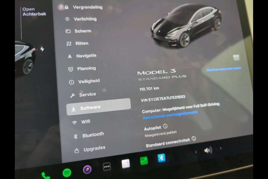 Tesla Model 3 Standard RWD Plus 60 kWh Autopilot+Full Self Driving Leder Panoramadak Navigatie PDC VA + Camera