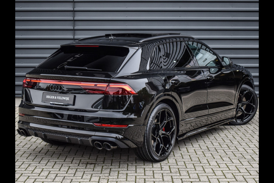 Audi Q8 55TFSI e QUATTRO PRO LINE S COMPETITION | S-SEATS | PANORAMADAK | 4 WIEL BESTURING | B&O SOUND | HEAD-UP | LUCHTVERING | DAB+ |