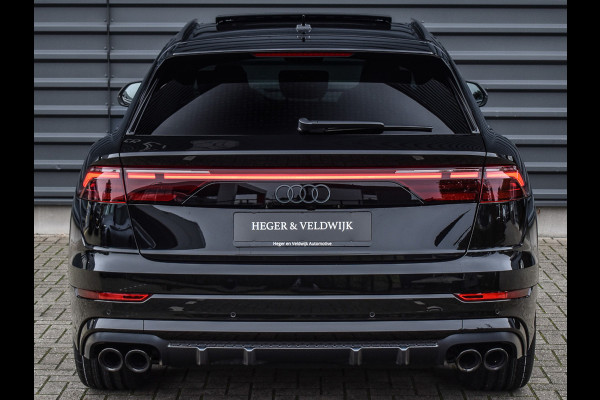 Audi Q8 55TFSI e QUATTRO PRO LINE S COMPETITION | S-SEATS | PANORAMADAK | 4 WIEL BESTURING | B&O SOUND | HEAD-UP | LUCHTVERING | DAB+ |