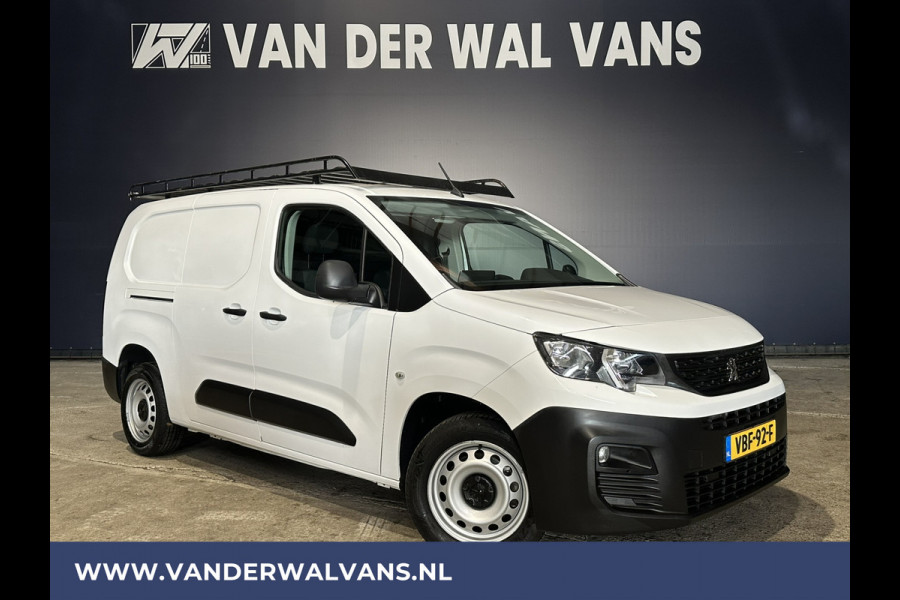 Peugeot Partner 1.6 BlueHDI 100pk **BPM VRIJ voor de Ondernemer** L2H1 Euro6 Airco | Imperiaal Navigatie, Cruisecontrol, Apple Carplay, Android Auto, Parkeersensoren