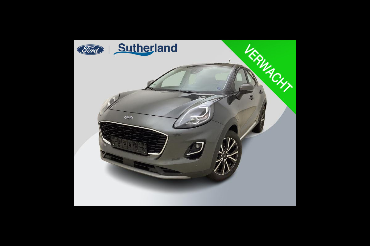 Ford Puma 1.0 EcoBoost Hybrid Titanium 155pk | Driver Assistance pack | Winterpack | Elek. Achterklep | Comfort Pack | All Weather banden | Verlengde fabrieksgarantie tot 04-2028