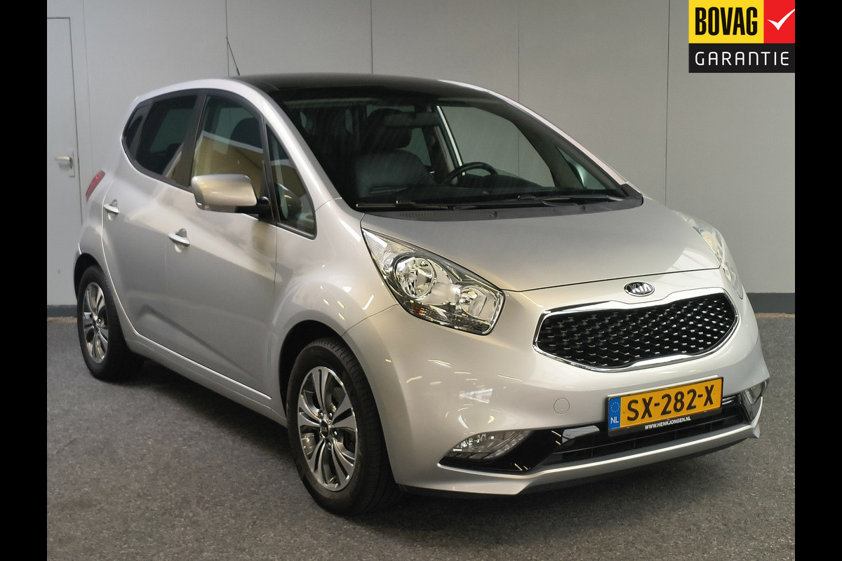 Kia Venga 1.4 CVVT Edition + Panoramadak + trekhaak Rijklaar + 12 maanden Bovag-garantie Henk Jongen Auto's in Helmond,  al 50 jaar service zoals 't hoort!