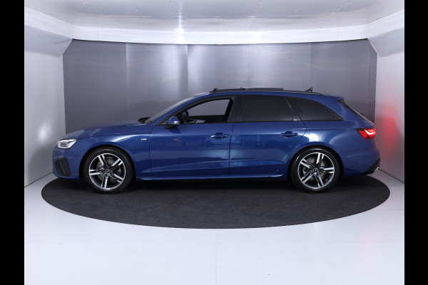 Audi A4 Avant 35 TFSI S edition Competition 150 pk S-tronic | Verlengde garantie | Navigatie | Panoramadak |Parkeersensoren | Achteruitrijcamera | Stoelverwarming | S-Line |