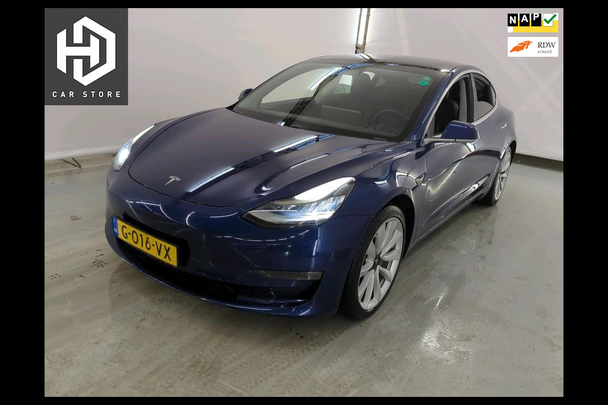 Tesla Model 3 Long Range AWD 75 kWh Dual Motor 19 inch Autopilot