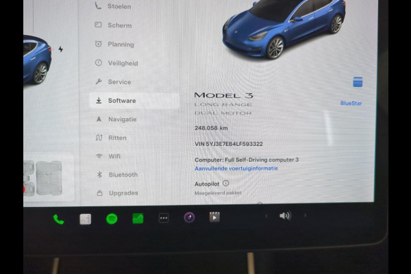 Tesla Model 3 Long Range AWD 75 kWh Dual Motor 19 inch Autopilot