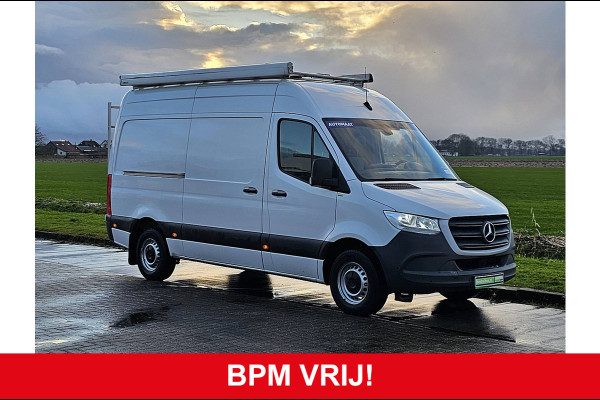 Mercedes-Benz Sprinter 316 2.2 CDI L2H2 EURO VI-D Mbux10 + Navi Trekhaak Imperiaal-Trap Camera 163Pk Euro6 3-Zits/ Leer!