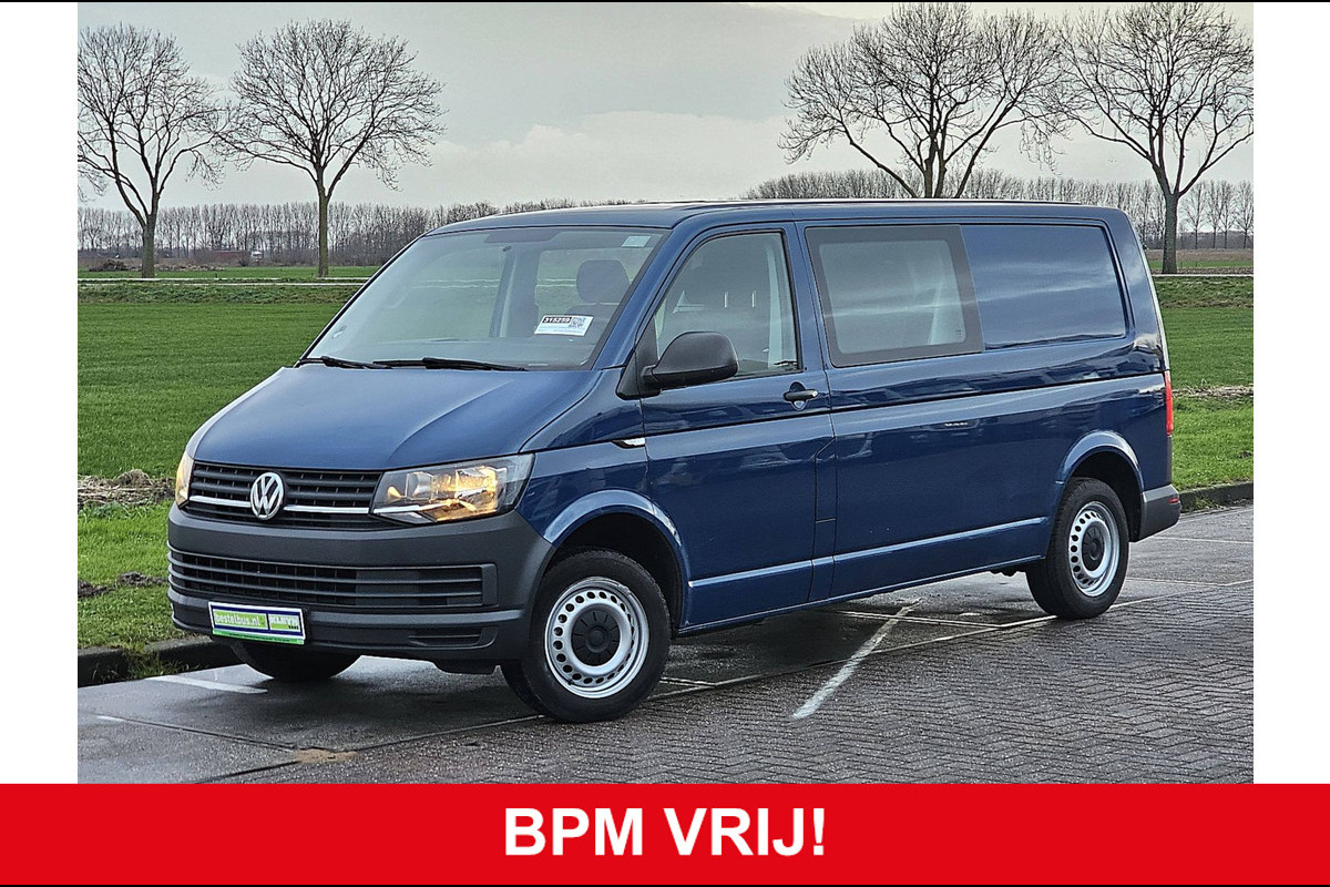 Volkswagen Transporter 2.0 TDI L2H1 DC dubbele cabine, airco, navi, pdc.