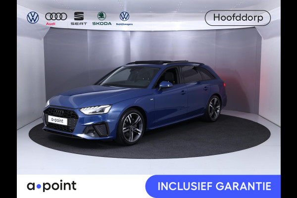 Audi A4 Avant 35 TFSI S edition Competition 150 pk S-tronic | Verlengde garantie | Navigatie | Panoramadak |Parkeersensoren | Achteruitrijcamera | Stoelverwarming | S-Line |