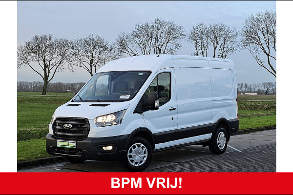 Ford Transit 2.0 TDCI L2H2 Trend Navi 130Pk Airco 3-Zits 360camera Stoelverwarming Euro6 Verlengde Fabrieksgarantie