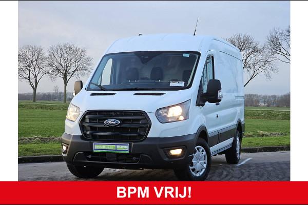 Ford Transit 2.0 TDCI L2H2 Trend Navi 130Pk Airco 3-Zits 360camera Stoelverwarming Euro6 Verlengde Fabrieksgarantie