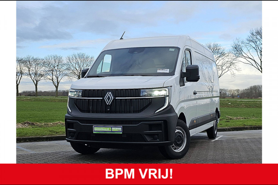 Renault Master T35 2.0 dCi 130 L3H2 Maxi CarPlay Airco Camera BPM-VRIJ Euro6 130Pk Nieuw!