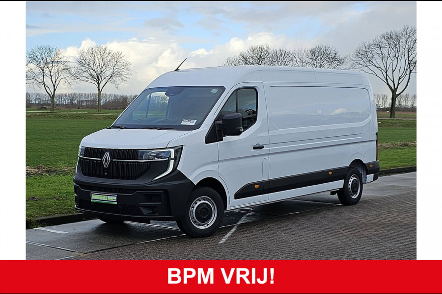 Renault Master T35 2.0 dCi 130 L3H2 Maxi CarPlay Airco Camera BPM-VRIJ Euro6 130Pk Nieuw!