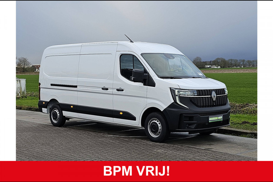 Renault Master T35 2.0 dCi 130 L3H2 Maxi CarPlay Airco Camera BPM-VRIJ Euro6 130Pk Nieuw!