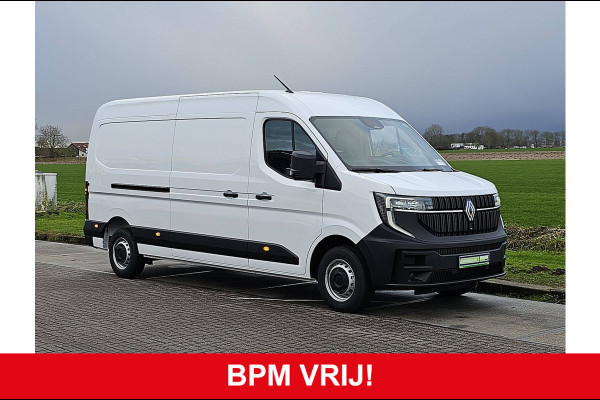 Renault Master T35 2.0 dCi 130 L3H2 Maxi CarPlay Airco Camera BPM-VRIJ Euro6 130Pk Nieuw!