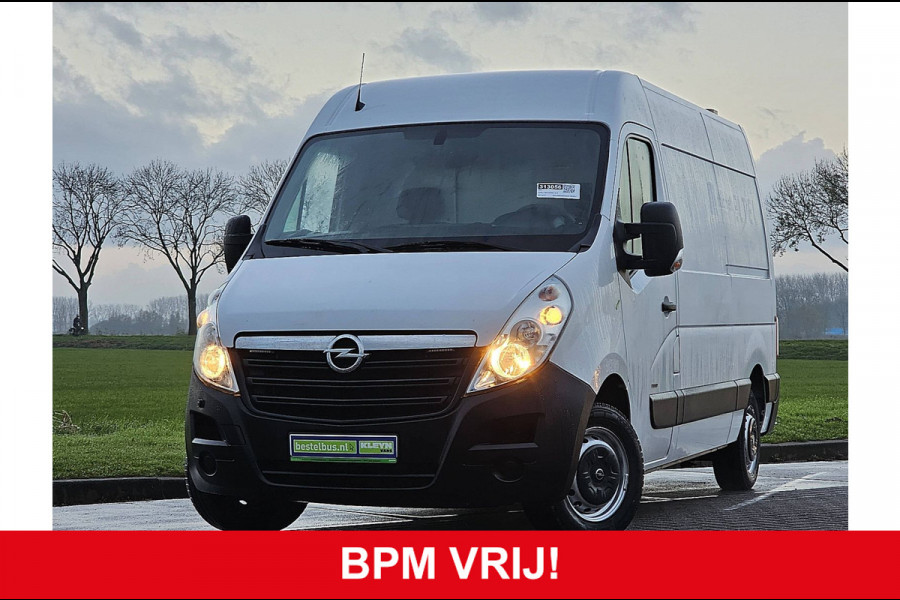 Opel Movano 2.3 CDTI BiTurbo L2H2 Start/Stop BPM vrij! werkplkaatsinr./servicewagen, airco, navi, pdc, 96 dkm.