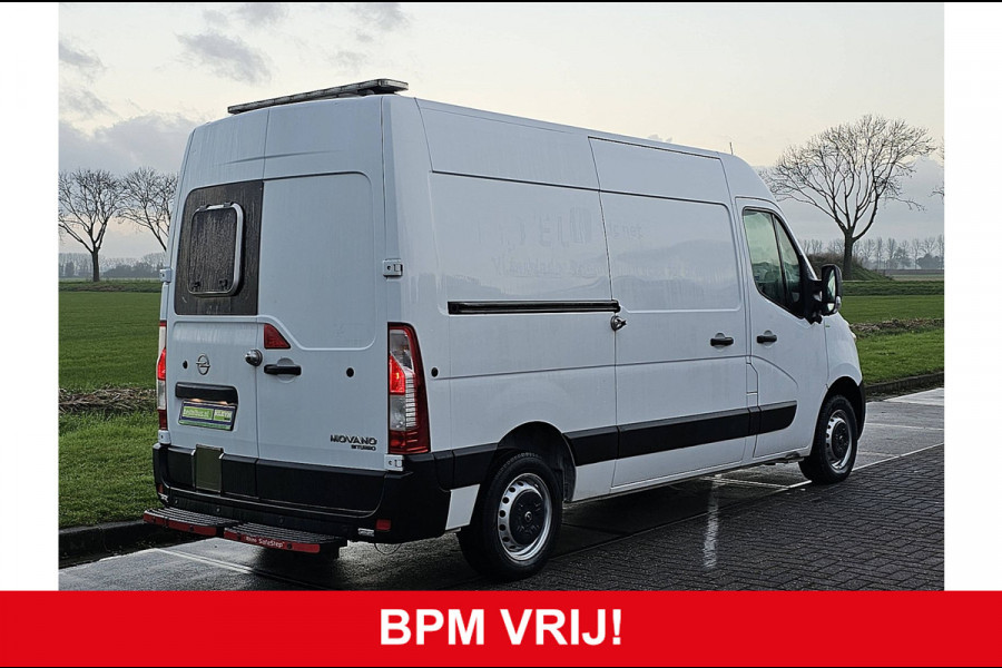 Opel Movano 2.3 CDTI BiTurbo L2H2 Start/Stop BPM vrij! werkplkaatsinr./servicewagen, airco, navi, pdc, 96 dkm.