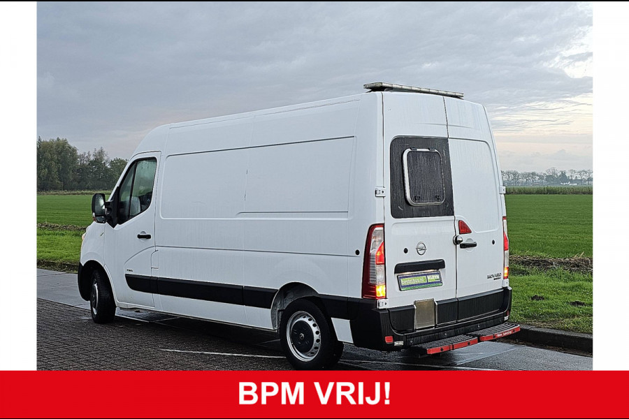 Opel Movano 2.3 CDTI BiTurbo L2H2 Start/Stop BPM vrij! werkplkaatsinr./servicewagen, airco, navi, pdc, 96 dkm.