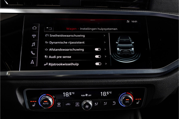 Audi Q3 35 TFSI 150 PK Advanced Pro Line Plus - Automaat | Dig.Cockpit | Adapt.Cruise | Stoelverwarming | PDC | App.Connect | ECC | LM 19" |