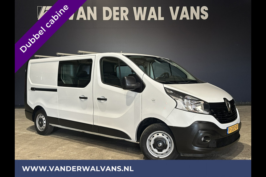 Renault Trafic 1.6 dCi 126pk **BPM VRIJ voor de Ondernemer** L2H1 Dubbele Cabine Euro6 Airco | Navigatie | Camera Cruisecontrol, Parkeersensoren, Dakdragers, 5-Zits