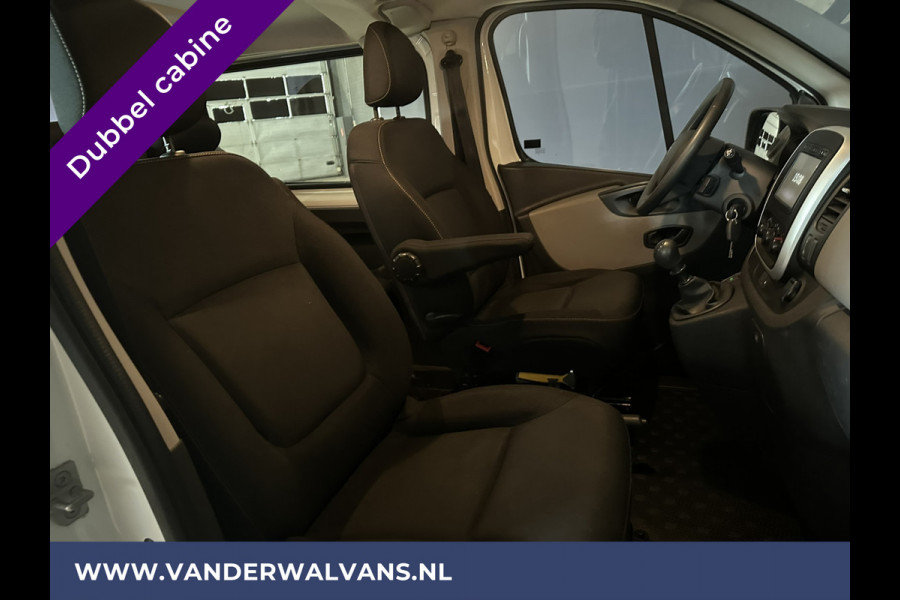 Renault Trafic 1.6 dCi 126pk **BPM VRIJ voor de Ondernemer** L2H1 Dubbele Cabine Euro6 Airco | Navigatie | Camera Cruisecontrol, Parkeersensoren, Dakdragers, 5-Zits