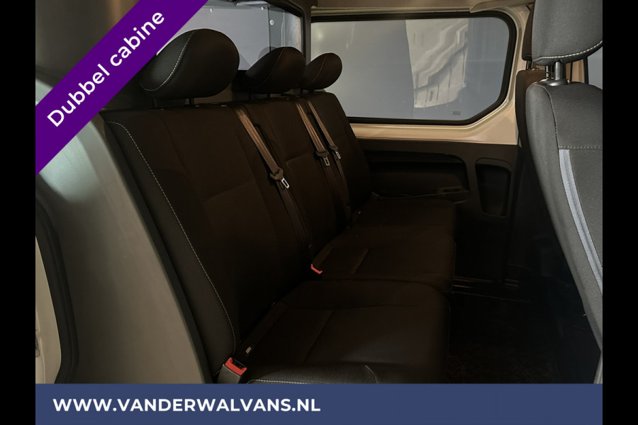 Renault Trafic 1.6 dCi 126pk **BPM VRIJ voor de Ondernemer** L2H1 Dubbele Cabine Euro6 Airco | Navigatie | Camera Cruisecontrol, Parkeersensoren, Dakdragers, 5-Zits