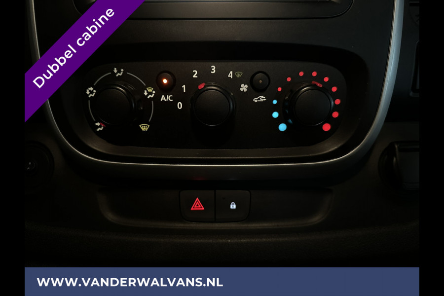 Renault Trafic 1.6 dCi 126pk **BPM VRIJ voor de Ondernemer** L2H1 Dubbele Cabine Euro6 Airco | Navigatie | Camera Cruisecontrol, Parkeersensoren, Dakdragers, 5-Zits