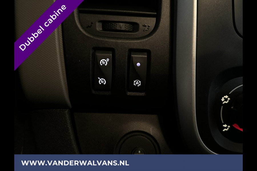 Renault Trafic 1.6 dCi 126pk **BPM VRIJ voor de Ondernemer** L2H1 Dubbele Cabine Euro6 Airco | Navigatie | Camera Cruisecontrol, Parkeersensoren, Dakdragers, 5-Zits