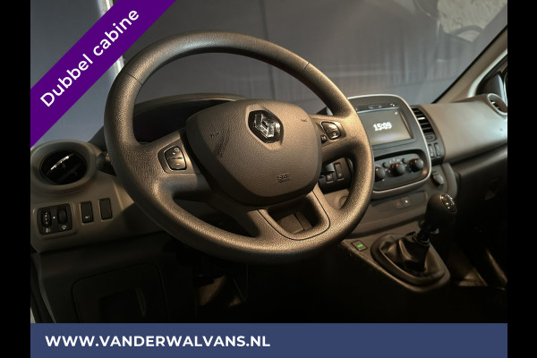 Renault Trafic 1.6 dCi 126pk **BPM VRIJ voor de Ondernemer** L2H1 Dubbele Cabine Euro6 Airco | Navigatie | Camera Cruisecontrol, Parkeersensoren, Dakdragers, 5-Zits