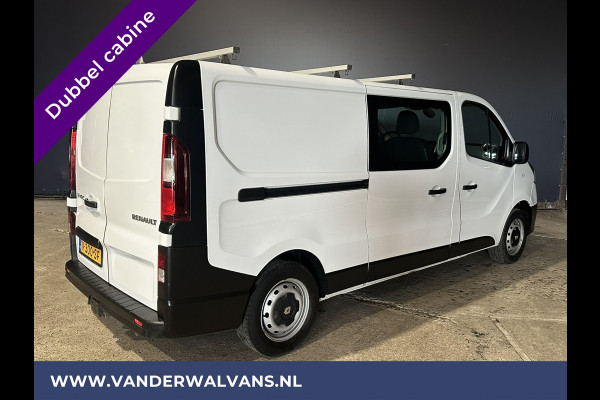 Renault Trafic 1.6 dCi 126pk **BPM VRIJ voor de Ondernemer** L2H1 Dubbele Cabine Euro6 Airco | Navigatie | Camera Cruisecontrol, Parkeersensoren, Dakdragers, 5-Zits