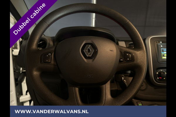 Renault Trafic 1.6 dCi 126pk **BPM VRIJ voor de Ondernemer** L2H1 Dubbele Cabine Euro6 Airco | Navigatie | Camera Cruisecontrol, Parkeersensoren, Dakdragers, 5-Zits