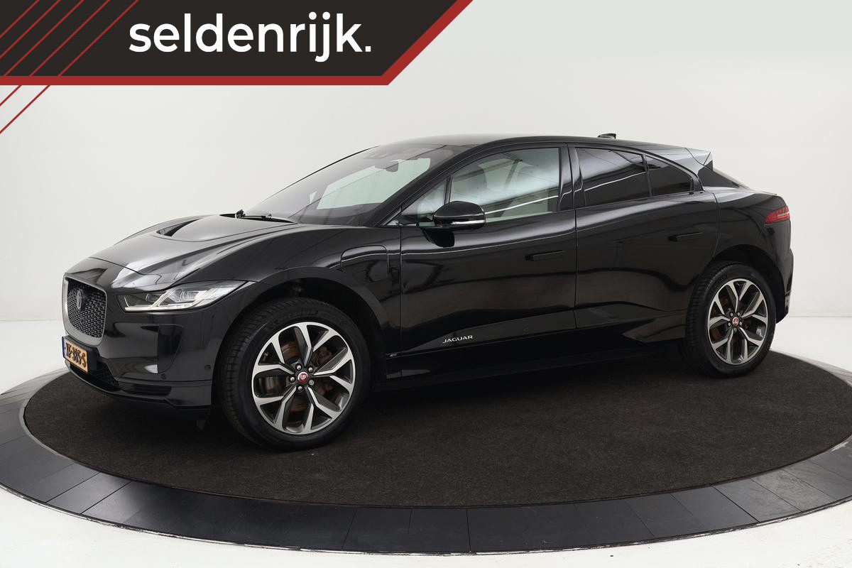 Jaguar I-PACE EV400 SE 90 kWh | Head-Up | Trekhaak | Leder | Meridian Surround | Full LED | Carplay | Stoelverwarming | 360 camera | Adaptive cruise | Memory | Navigatie