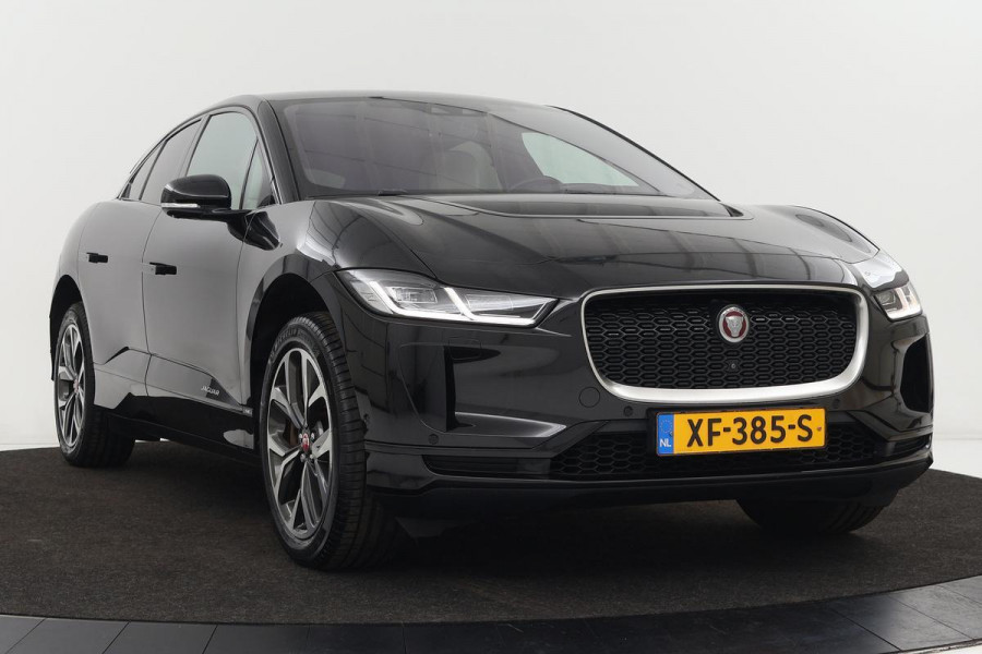 Jaguar I-PACE EV400 SE 90 kWh | Head-Up | Trekhaak | Leder | Meridian Surround | Full LED | Carplay | Stoelverwarming | 360 camera | Adaptive cruise | Memory | Navigatie